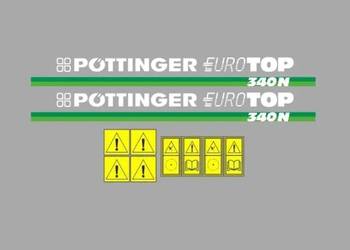 Naklejki oklejenie naklejka - POTTINGER EUROTOP 340N Zamiennik
