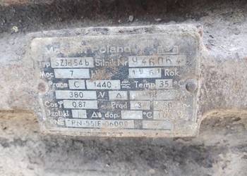 Silnik 7.5kw z wózkiem