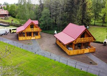 DREWNIANY DOMEK CAŁOROCZNY ALICJA II 62 + 40 M2