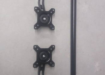 Duronic DM35V2X2 Uchwyt dwa monitory pionowo 2 x 8 VESA 75 lub 100 do 8 kg
