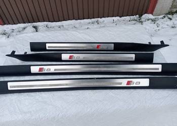 listwy progowe audi a8 s8 d3 komplet