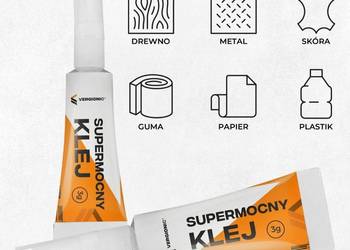 Klej supermocny sekundowy