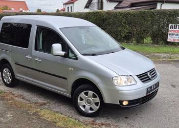 VW CADDY 1.4B MPI OPŁACONY Z NIEMIEC KLIMA ELEKTRYKA ALU 5OS STAN BDB!!!