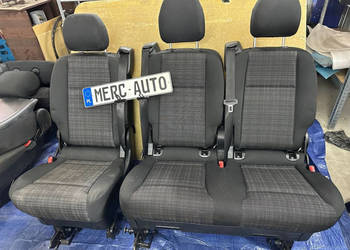 Mercedes 447 Vito EQV metris fotel comfort kanapa ławka tró…