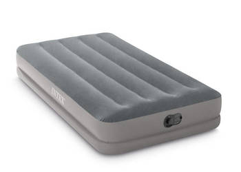 Materac dmuchany jednoosobowy 191x99x30 cm z wbudowaną pompką elektryczną…