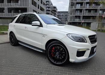 ML 63 AMG 4MATIC, V8 5.5l benzyna 525KM * Zadbany * Przebieg: 155,312km