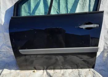 Renault Scenic II  Drzwi lewe przednie lewy przód czarne