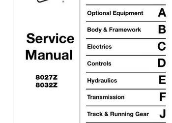 JCB 8027 8032 instrukcja naprawy PL
