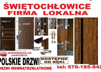 Drzwi WEJĘCIOWE zewnętrzne antywłamaniowe z montażem