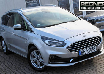 Ford S-Max Titanium SalonPL FV23% Navi Kamera Tempomat Grzane Fotele Kiero…