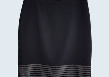 Damska spódnica klasyczna ołówkowa czarna Quiosque 40/L