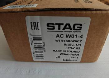AC STAG W01 W-01 2OHM LISTWA WTRYSKOWA LPG 4 CYL