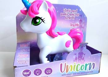 Nowy Unicorn jednorożec zabawka interaktywna Zd trading