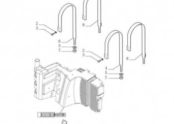 New Holland T6010 Uchwyt 87519071