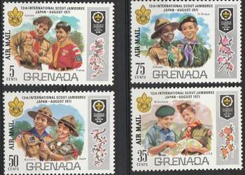 GRENADA - SKAUTING - 1971 - CZYSTE **