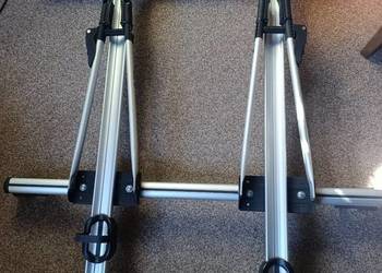 Bagażnik dachowy na relingi rowerowy