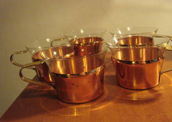 Grasoli szklanki w koszyczkach Grasoli szklanki w koszyczkach