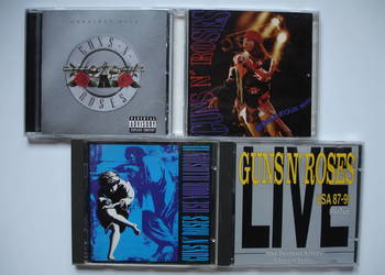 GUNS N` ROSES -płyty CD