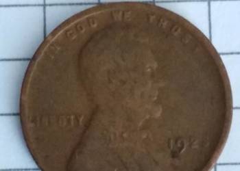 Moneta 1 cent usa Lincoln 1923