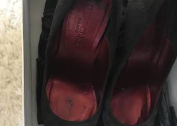 Szare czółenka Deni Cler