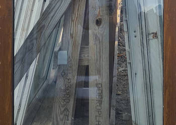 OKNA KacprzaK Witryna 80X136 FIX Używany PCV Plastikowy Złoty Dąb OKNA KacprzaK Witryna 80X136 FIX Używany PCV Plastikowy Złoty Dąb