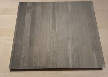 Blat laminowany 51,5 cm x 60 cm x 4 cm | deseń szarego drewna | wysyłka
