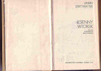 (4130) JESIENNY WTOREK – ERWIN STRITTMATTER