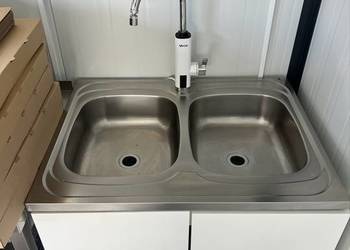 Zlewozmywak z szafką + szafka wisząca