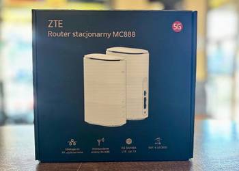 Router ZTE MC888 5G DualBand 2,4GHz+5GHz (WIFI 6) | Gwarancja 14.11.2027