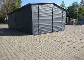 Garaż blaszany blaszak dach dwuspadowy 3x6 PRODUCENT różne wymiary