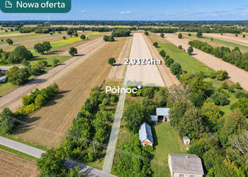 Zadbana działka rolna 2,93 ha – Kamionka