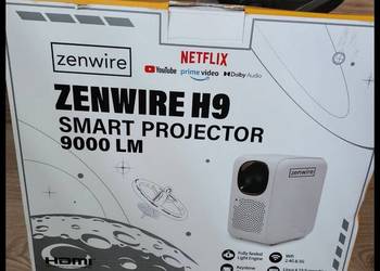 Projektor LED Full HD 4k  rzutnik Zenwire H9 Smart Projector Nowy