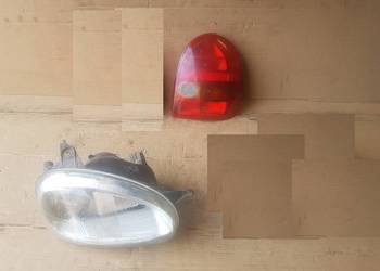 Opel Corsa B lampa oświetlenia przód tył lampy reflektor