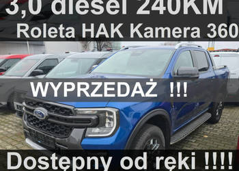 Ford Ranger 3,0 Wildtrak 240KM 4x4 NiskaCena Roleta elektr. Wyprzedaż !! O…