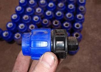 Złączka skręcana zaciskowa do PE 16-1/2"