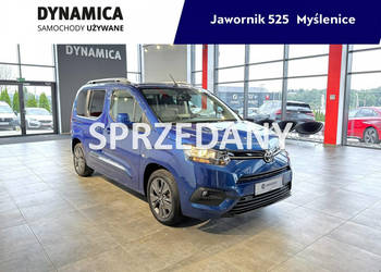 Toyota Proace City Verso 1.2 130KM automat 2020 r., salon PL, f-a VAT, NAV…