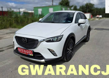 Mazda CX-3 zarejestrowana super stan bixenon podgrzewana kierownica hud sk…