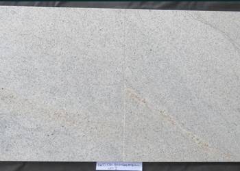 Płytki granit indyjski IMPERIAL WHITE - rozm. 60x60x1,5cm fakt. polerowana