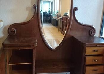 Toaletka zabytkowa,z intarsją, styl pałacowy- obniżka