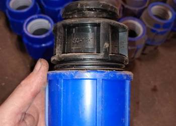 Złączka skręcana zaciskowa do PE 50mm x 1,1/4"