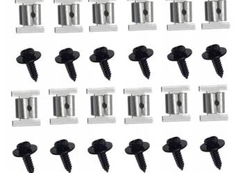 Opel Chevrolet zestaw spinek osłony silnika NOWY ZESTAW