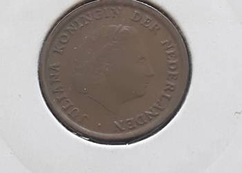 1Cent Holandia 1954 r - Juliana - Rzadkość - około mennniczy