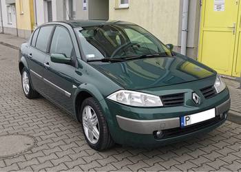 Renault Megane 04r 1,6 113KM, sprawna klima, ISOFIX, OC i przegląd na rok
