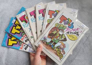 Tytus, Romek i A'Tomek - 7 komiksów - różne księgi i wydania