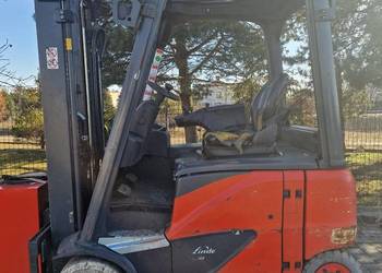 Wózek widłowy Linde E18 PH Evo 2019r wolny skok 3.2m, przesuw boczny