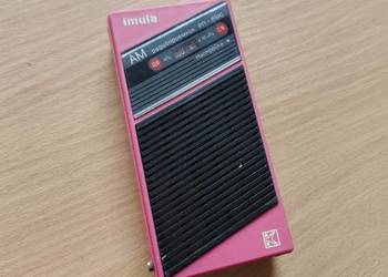 Zabytkowe radio przenośne Radiotehnika Imula RP-8310 ZSRR PRL Rzeszów
