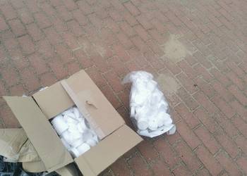 Zatyczki styropianu 250 sztuk