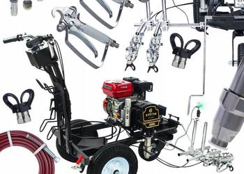 Malowarka Drogowa Spalinowa | 7P | 23 MPa | 4 L/min | 2 Pistolety