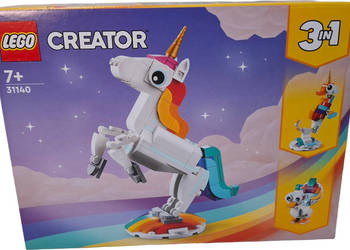 Klocki Lego Creator, 3w1, Magiczny jednorożec, 31140 (Zabawka)