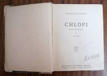 Władysław St. Reymont - Chłopi t. IV